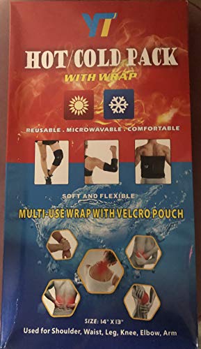 YT Gel Ice Pack Reusable Large Hot Cold with Wrap Therapy for Hip Shoulder Back Knee, Pain Relief for Injuries, Swelling, Aches, Bruises, Sprains, Recovery 14