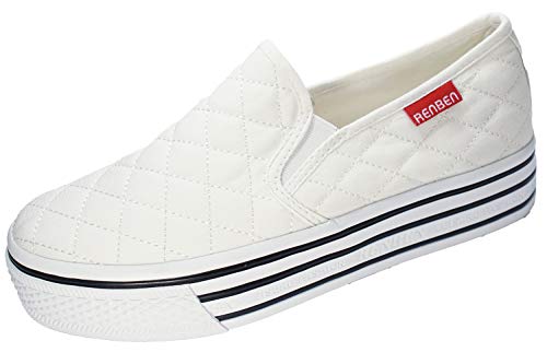 RENBEN『キルティング 厚底スニーカー』