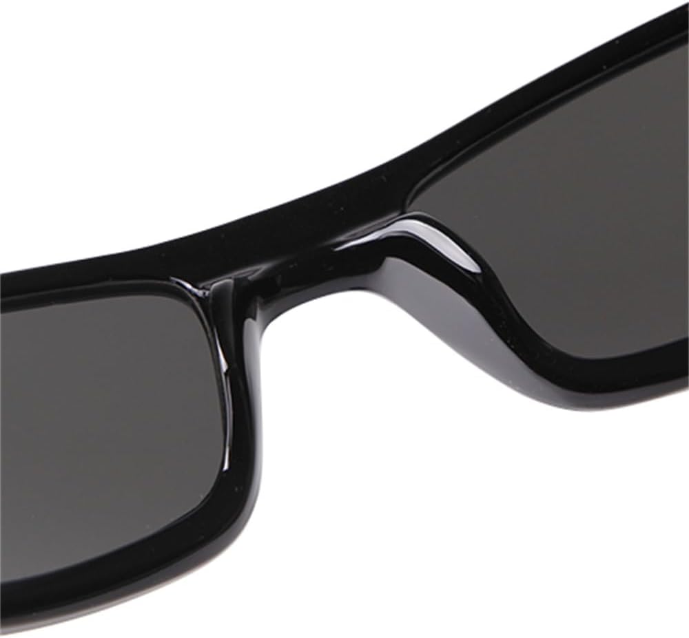 Rectangle Sports Sunglasses Women Men Vintage Brown Sun Glasses Female Eyewear UV400