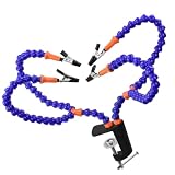 Zerodeko Universal Aluminum Alloy Welding Platform with Four Claw Arms for Woodworking and Model Building...