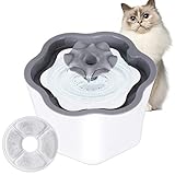 ♥ Sicher und Ungiftig: Die automatischen Trinkbrunnen mit Filtern bestehen vollständig aus lebensmittelechtem dickem Kunststoff und erfüllen die Umweltstandards. Es wird Ihre Katze, Ihren Hund, Ihren Vogel oder andere kleine Tiere nicht verletzen. (Bitte wechseln Sie den Filter alle 2 bis 4 Wochen)