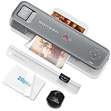 BONSEN Laminator Machine with Laminating Sheets 20 Pouches, 9-Inch Thermal Laminator for Home Office