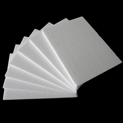 Garneck Blocos brancos de isopor Eps Espuma de placa à prova de choque Pacote de armazenamento e sup