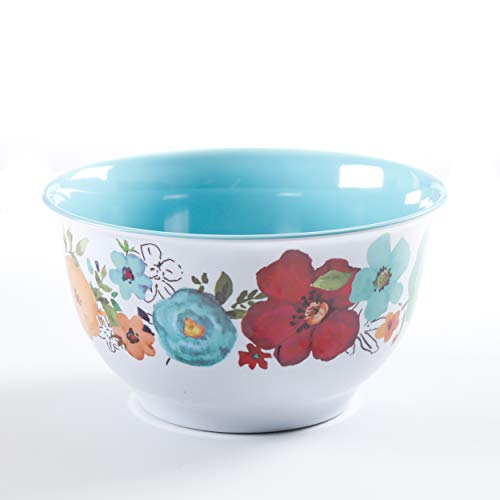 The Pioneer Woman Melamine Mixing Bowls with Lids (Set of 3 Bowls with 3 Lids) (Alex Marie) - Thumbnail 4