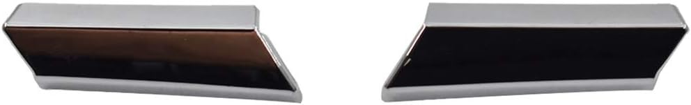 2 Pack Headlight Washer Nozzle Cover Chrome Set R+L Fit for Lexus GS300 GS350 GS430 GS460 2006 2007 2008 2009 2010 2011 85207-30031 85208-30031