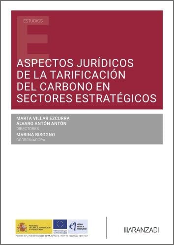 Portada de Aspectos Jurídicos de la tarificación del carbono en sectores estratégicos