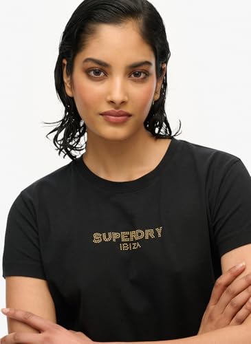 T shirt ajusté femme Superdry Sport Luxe - vue 4