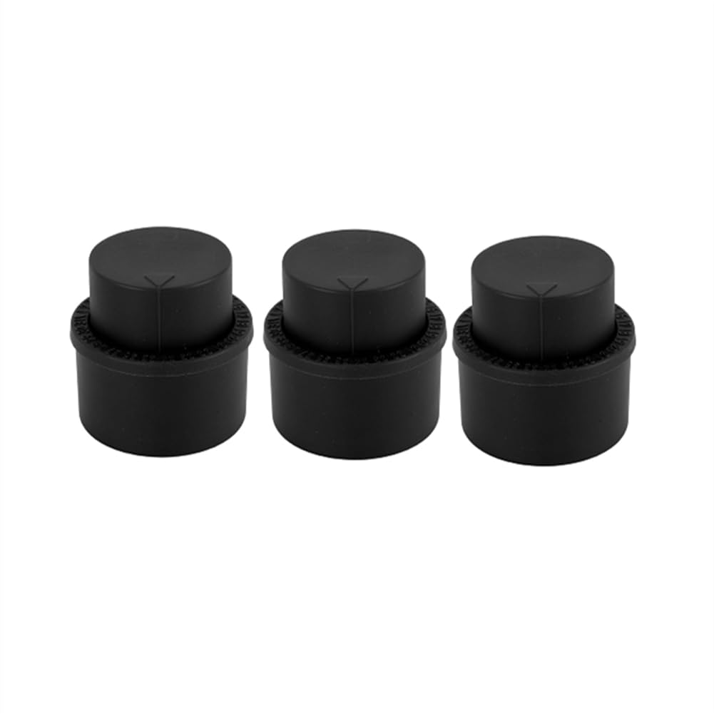 CTRLZS Reusable Beverage Bottle Covers for Soda Bottles- Press-Type Sealing Stopper 3-Pack Professional Grade