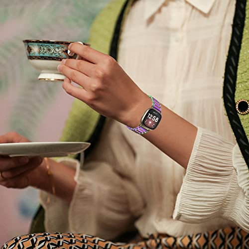 Stainless Steel Watch Band for Sense Replacement Metal Wristband Heart Rate Bracelet2