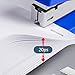 Multifunctional Stapler for School Office Office Stapler Office Paper Binding Tool 20 Sheets Capacity