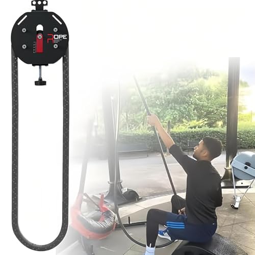 Endless - Máquina de entrenamiento de cuerda con resistencia ajustable para el hogar y el gimnasio, sistema de cuerda de nailon de bucle cerrado para entrenamiento físico