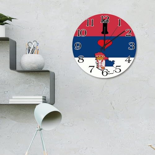 Horloge murale Serbie cadeau souvenir touristique idéal - 3
