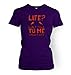 Produktbild Don't Talk To Me About Life Damen fitted t-shirt (Small (approx size 8)/Violett)