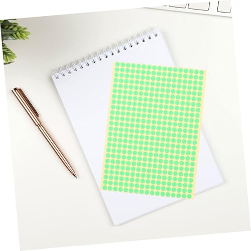 Uonlytech 3 ensembles papier à point coloré en PVC premium pour création