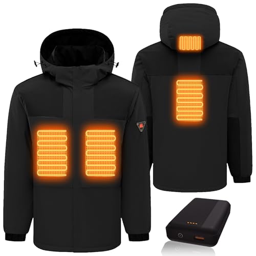 Veste chauffante pour soulager le froid hivernal avec 3 niveaux thermiques
