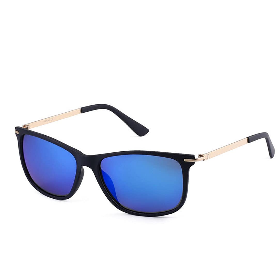 Lunettes de soleil dames TAC en acier inoxydable avec grande monture chic UV400