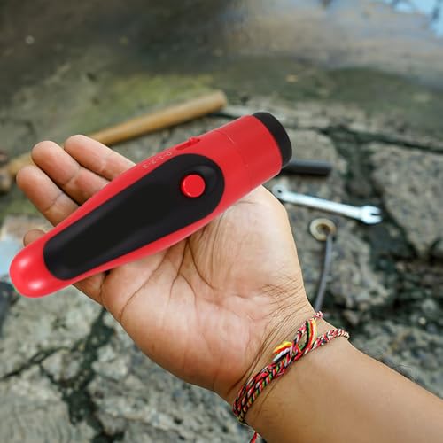 Silbato electrónico de mano rojo para entrenamiento miniatura 5