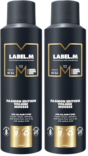 Image of LABEL.M Fashion Edition Volume Mousse 200ml (Pack of 2)