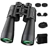 20x70 Binoculars for Adults High Powered - WOZEL HD Bird Binoculars with Clear Low Light Vision - Powerful Binocular for Bird Watching Hunting Travel Outdoor Hiking