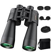 20x70 Binoculars for Adults High Powered - WOZEL HD Bird Binoculars with Clear Low Light Vision -...
