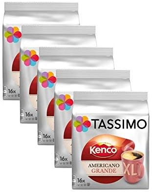Kenco Americano Grande (Pack Of 5) 16 T-Discs