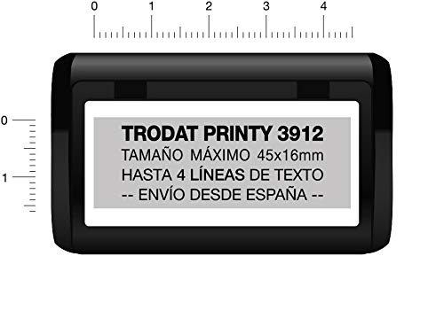 Carimbo Automático Personalizado 47x18mm