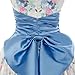 miccostumes Women's 1950s Dress Vintage Retro Floral Cocktail Swing Sleeveless Dress with Bow (Multi-Coloured, S)