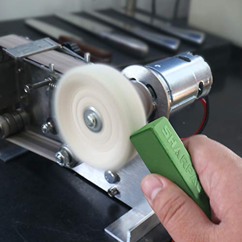 Sharpal 208H 4 Oz Polishing Compound Fine Green Buffing Compound Leather Strop Sharpening Stropping Compounds (2-Pack, Total 4 Oz.) #TOP3