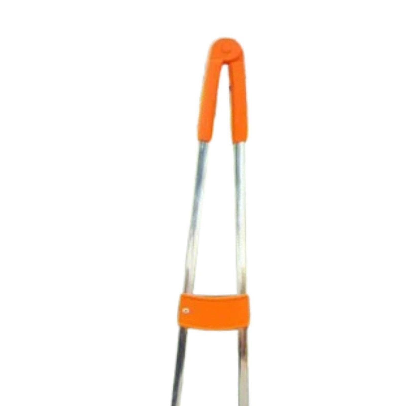 Pinza Raccogli Oggetti Resistente 2 Pezzi di Pinza E in Acciaio Inossidabile con Morsetto Resistenza Pinza Antiscivolo(Type A)