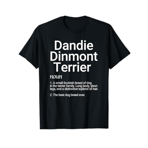 Dandie Dinmont Terrier Dog Breed Definition Baby Terriers T-Shirt