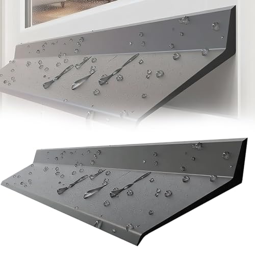 Deflettore Antipioggia Inferiore per Porta Pieghevole Impermeabile, Barra Antipioggia in