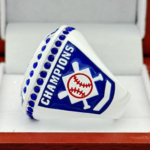 Discount Sports Rings Softball League Championship Ring, Premium Baseball Ring/Assorted Colors/Team Awards/Tournament Rings3