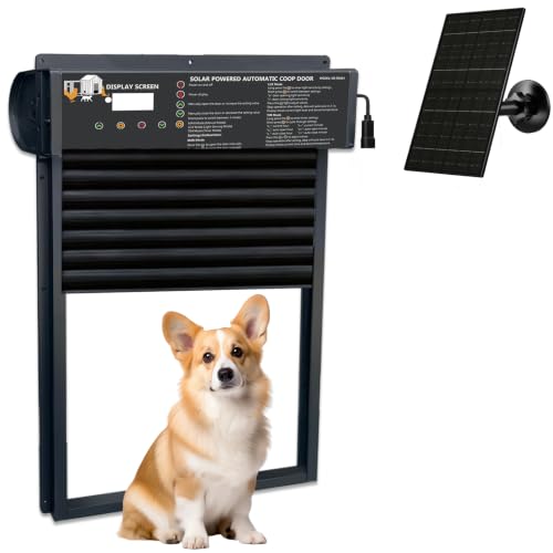 Solar Powered Pet Door