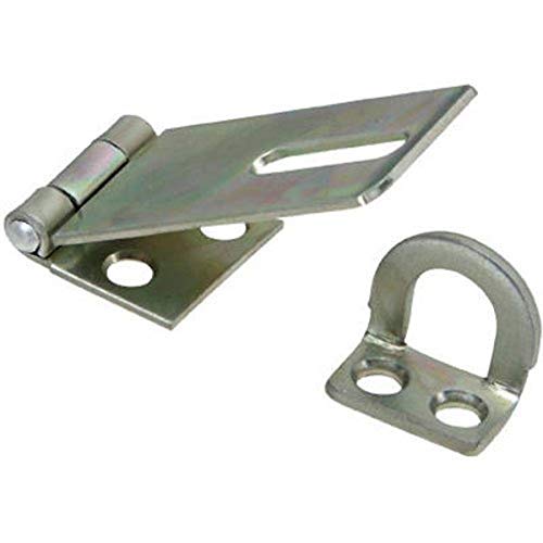 Image of NATIONAL /SPECTRUM BRANDS HHI N348-250 3-1 /4-Inch Stainless Steel Safe Hasp