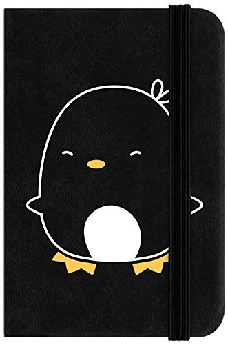 Grindstore - Libreta mini diseño Pingüino Malvado (Tamaño Único) (Negro) Cover
