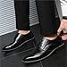 Men's Classic Leather Formal Business Oxford Wingtip Lace Up Retro Casual Dress Shoes for Men Comfortable (Black, Adult, Men, 9.5, Numeric, US Footwear Size System, Medium)