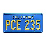 Celebrity Machines | Billy's Camaro | PCE 235 | Vanity Plate, Stamped Aluminum, Metal Decorative Tag, Corrosion Resistant, Quality Novelty Sign, Wall Decoration, Wall Hanging