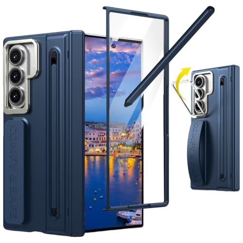 Ysnzaq for Z Fold 8 Ultra �P�[�X �X�^�C���X�y��&�X�N���[���v���e�N�^�[ QN �u���[