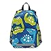 ISAOA Sac à dos pour enfant avec rênes pour garçons et filles, motif dinosaure, 10 enfants, sac à dos pour crèche, maternelle, voyage avec clip de poitrine