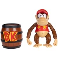 Nintendo Figura de acción de Diddy Kong, 10 cm, Marca Oficial