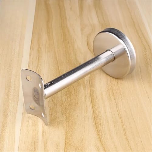 Soporte pasamanos de PVC de alta resistencia con acabado recto minimalista de 60mm 3