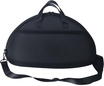 Travel Carrying Case for Harman Kardon GO+PLAY3 Speaker Protective Cover Handle Carrying Organizer Storage Box Cover Bag Lined Orange