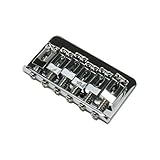 Fender Hardtail Strat Bridge Assembly for Import Models - Chrome