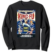 Regalo retro de la película de artes marciales de KungFu Sudadera