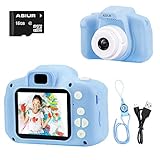 ★ 2,0-Zoll-IPS-BILDSCHIRM & 1080P-FHD-VIDEO - Dieser Kinder-Action-Kamerarecorder nimmt 5-Megapixel-Bilder und 1080p-Videos auf. Die Digitalkamera verfügt über 15 Bilder und 7 Filter, eine 6-Stufen-Lautstärkeregelung, eine 16-GB-Speicherkarte, die jeden beeindruckenden Moment festhält und mitbringt mehr Spaß für Kinder