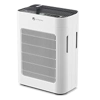 Dr.Prepare Purificatore d'Aria Hepa Doppia Aspirazione 20dB CADR 300 m³/h fino a 100m²