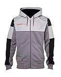 Premiumqualität. Meroncourt Herren Nintendo NES Men\'s Full Length Zipper Kapuzenpullover, Grau, XL