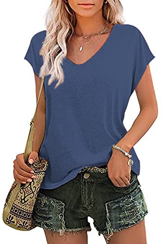 T-shirt pour femme d'été anti-frottement NEYOUQE manche courte XL