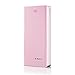 ROMOSS Sense 6 20000mAh 2-Port Power Bank, Large Capacity Portable Charger External Batteries with 2.1A / 1A Output and LED Indicator for iPhone Samsung Smartphone iPad and Tablet - Pink