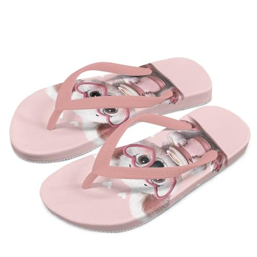 Girls Flip Flops Summer Beach Sandals Indoor Outdoor Slippers with Non Slip Sole Cute Flip Flops for Kids2